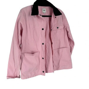 Vans Drill chore jacket medium pink lady coat Med